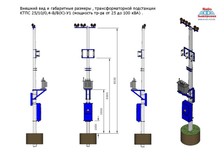КТПС 63/10/0,4-В/В(К)-У1