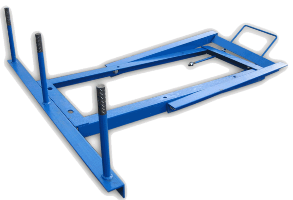 Комплект крепления разъеденителя РЛНД и привода ПРНЗ-10 на столб